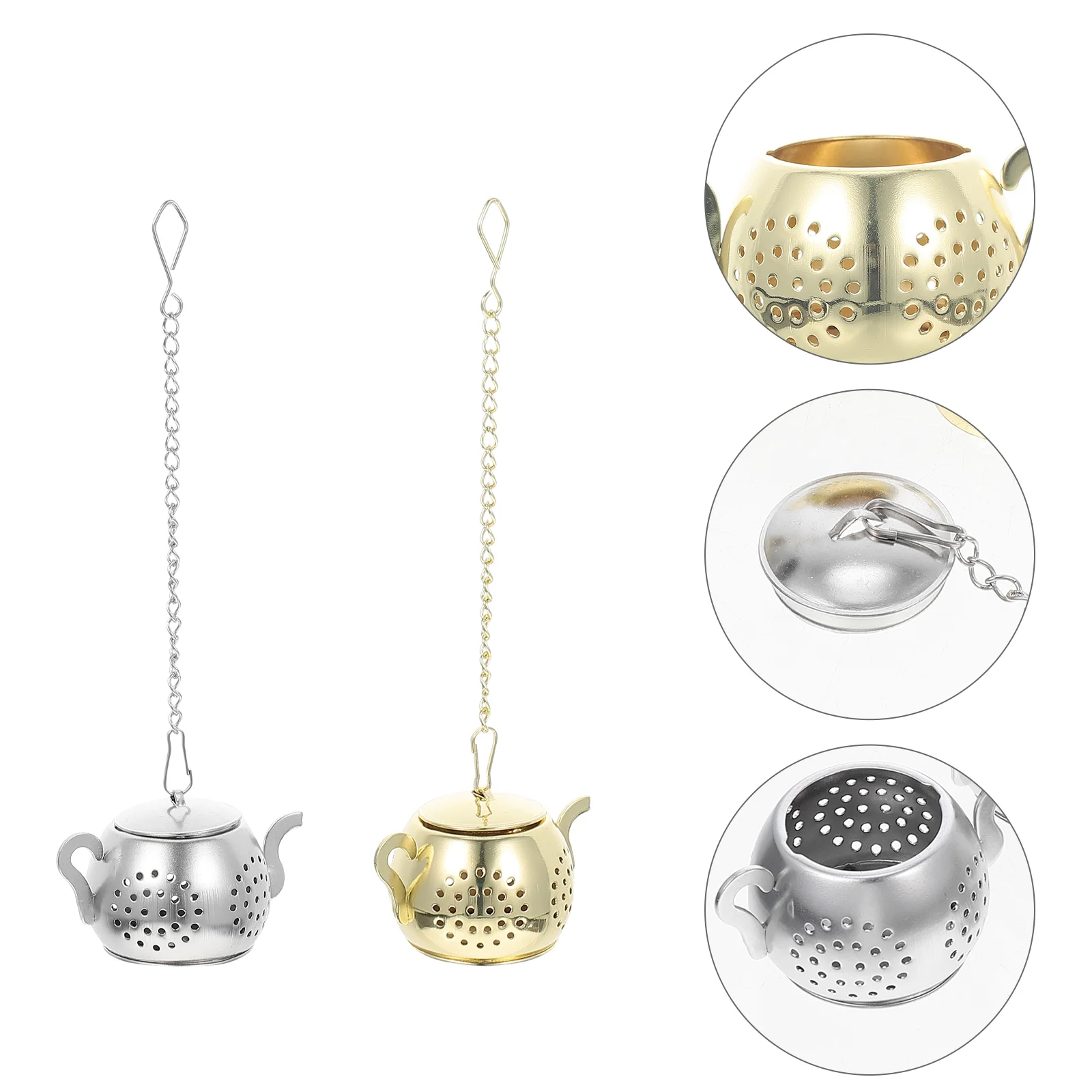 2 Pcs Stainless Steel Tea Strainer Infusers Filtering Tool Portable Steeper Loose Leaf Household
2 Pcs Stainless Steel Tea Strainer Infusers Filtering Tool Portable Steeper Loose Leaf Household