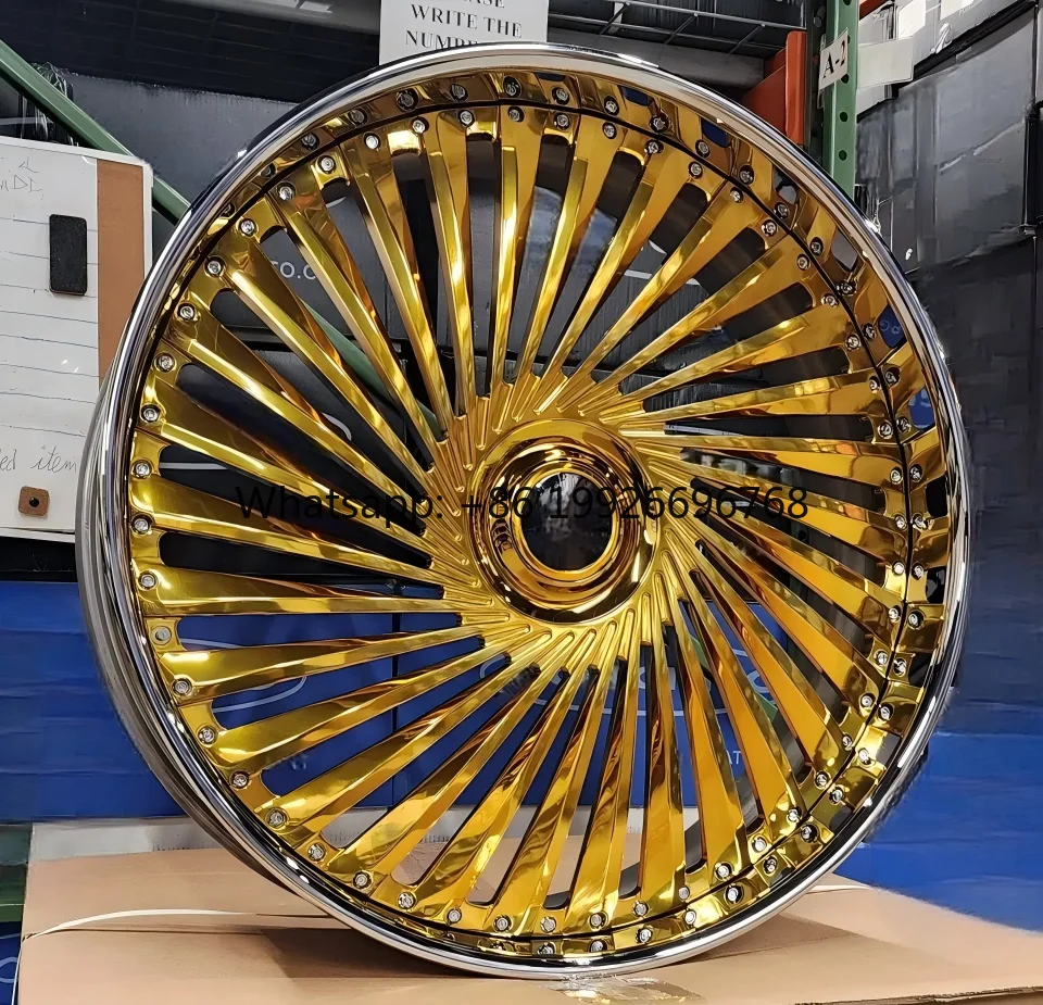 BLD-HT-005 Custom 19-24 Inch Forged Wheels Luxury 5x112/120 Alloy Polished Finish for Mercedes Maybach Rolls Royce 100mm 20mm
BLD-HT-005 Custom 19-24 Inch Forged Wheels Luxury 5x112/120 Alloy Polished Finish for Mercedes Maybach Rolls Royce 100mm 20mm