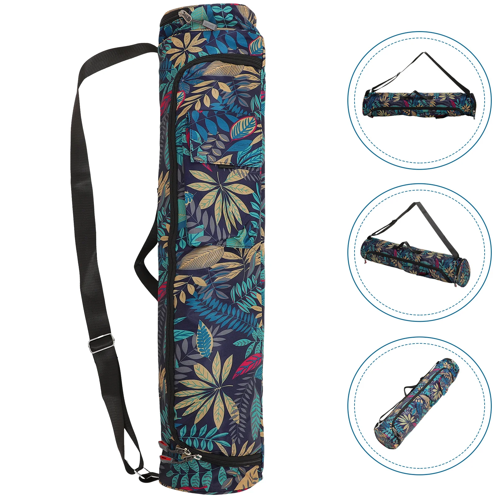 1pc Yoga Mat National Style Cylinder Bag Oxford Cloth Durable Lightweight National Style Cylinder Fitness Gym Sports Travel
1pc Yoga Mat National Style Cylinder Bag Oxford Cloth Durable Lightweight National Style Cylinder Fitness Gym Sports Travel