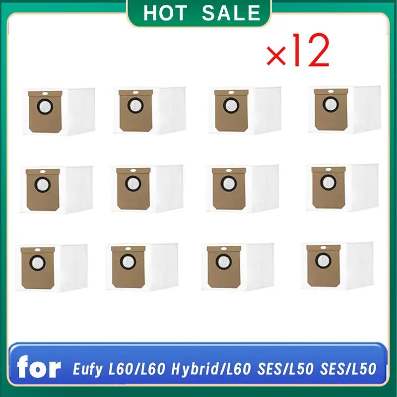 12 PCS Dust Bag Foreufy L60/L60 Hybrid/L60 SES/L50 SES/L50 Sweeper Enhanced Cleaning Efficiency Long Lasting Spare Accessories
12 PCS Dust Bag Foreufy L60/L60 Hybrid/L60 SES/L50 SES/L50 Sweeper Enhanced Cleaning Efficiency Long Lasting Spare Accessories