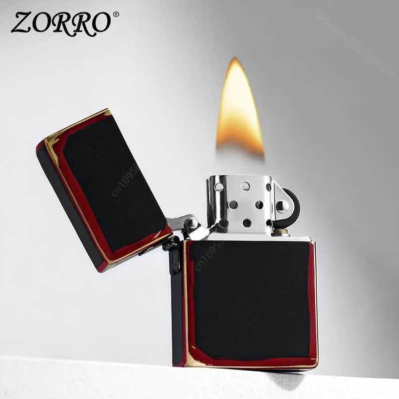 2026 ZORRO 906 New 1935 Red and Black Fuel Lighter, Classic Windproof Grinding Wheel Lighter, Cigarette Accessories, Men's Gift
2026 ZORRO 906 New 1935 Red and Black Fuel Lighter, Classic Windproof Grinding Wheel Lighter, Cigarette Accessories, Men's Gift
