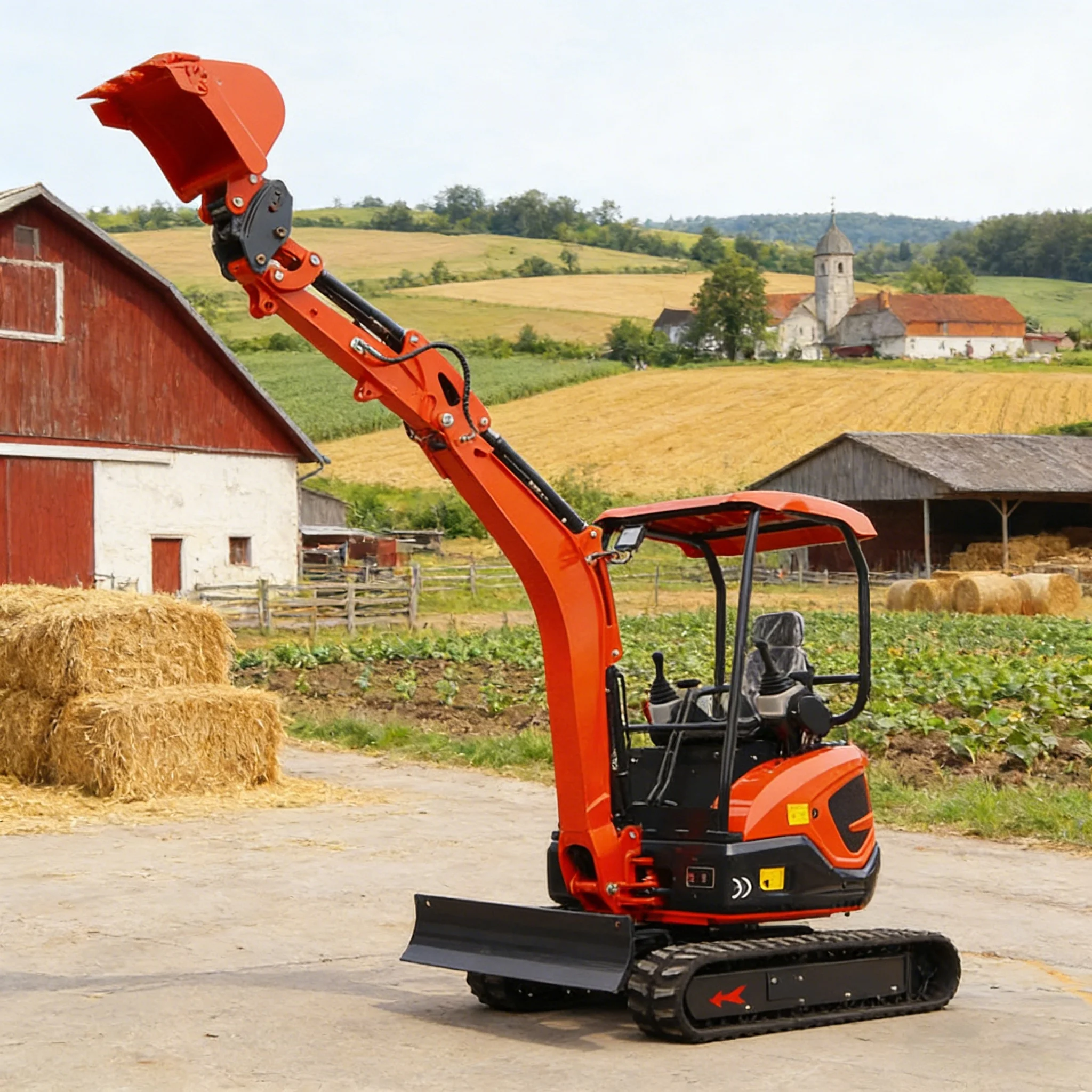 Free Shipping Mini Excavator Euro 5 CE EPA Hydraulic Garden Diesel Excavator New Multifunctional Crawler Small Digger Customized
Free Shipping Mini Excavator Euro 5 CE EPA Hydraulic Garden Diesel Excavator New Multifunctional Crawler Small Digger Customized
