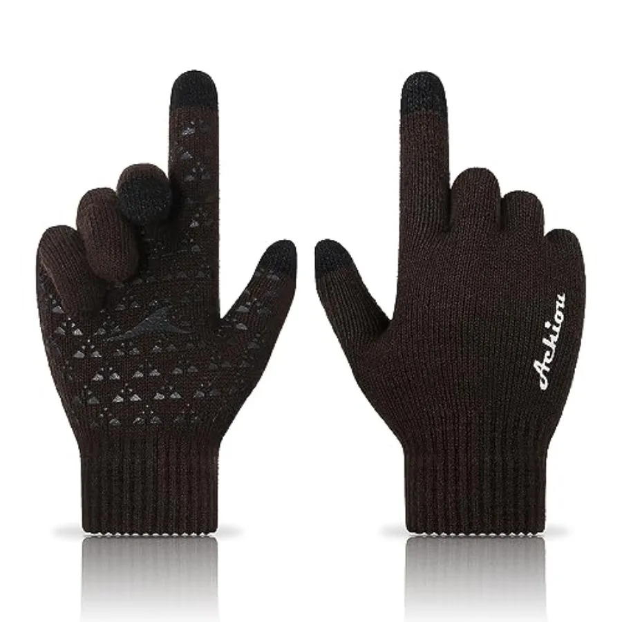 Achiou Winter Gloves, Glove for Men Women, Upgraded Touch Screen Texting Warm Running with Thermal Soft Knit Lining
Achiou Winter Gloves, Glove for Men Women, Upgraded Touch Screen Texting Warm Running with Thermal Soft Knit Lining