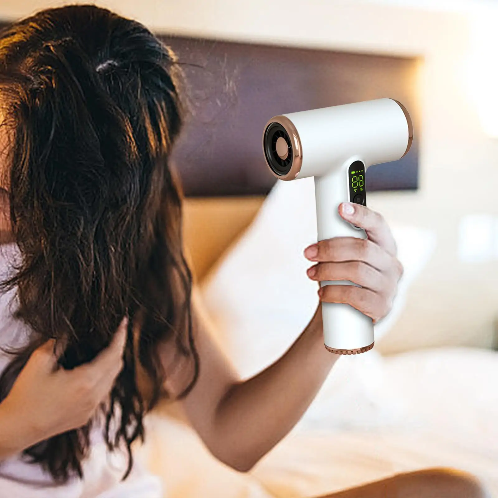 Cordless Hair Dryer Portable Hair Dryer for Travel Women Curly Hair Salon
Cordless Hair Dryer Portable Hair Dryer for Travel Women Curly Hair Salon