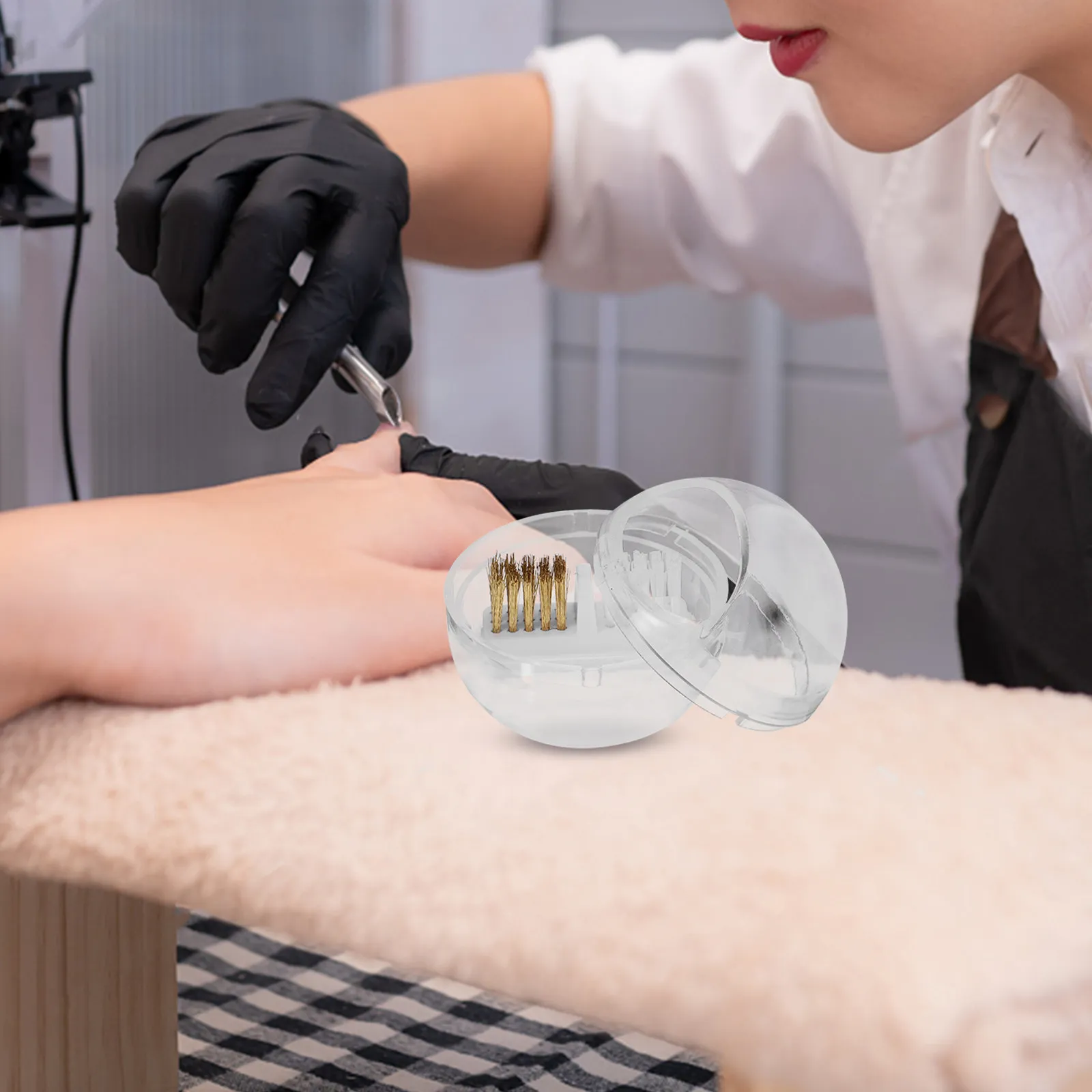 Nail Drill Bit Cleaning Brush Box Detachable Portable Cleaner Nail Tool Clear Plastic Cover Manicure Drill Bit Cleaning Kit
Nail Drill Bit Cleaning Brush Box Detachable Portable Cleaner Nail Tool Clear Plastic Cover Manicure Drill Bit Cleaning Kit