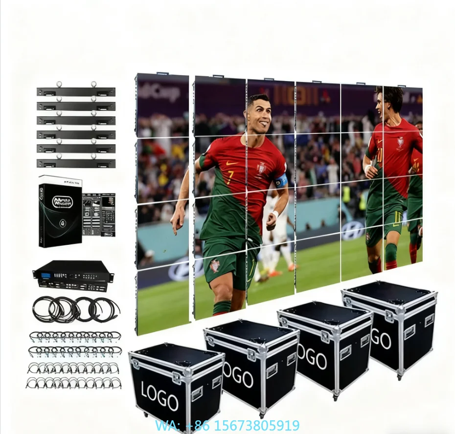 P3.91 Indoor Stage LED Video Wall Panel 3mts X 2mts with IP65 Cabinet 500x500mm for Stage Background & Elevator Use
P3.91 Indoor Stage LED Video Wall Panel 3mts X 2mts with IP65 Cabinet 500x500mm for Stage Background & Elevator Use