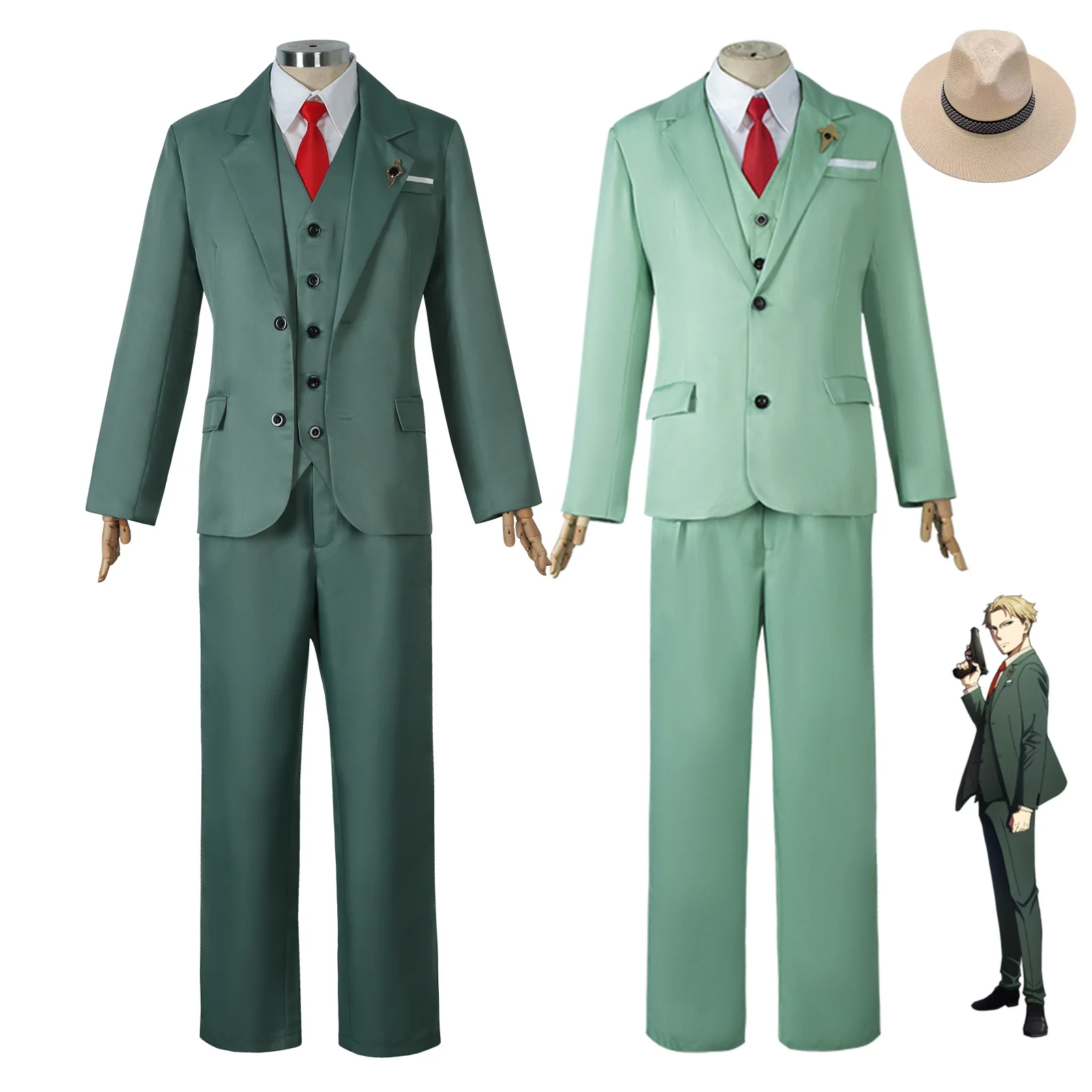 Anime Spy family Loid Forger Cosplay Uniform Costume Men's Suit and Tie White Shirt
Anime Spy family Loid Forger Cosplay Uniform Costume Men's Suit and Tie White Shirt