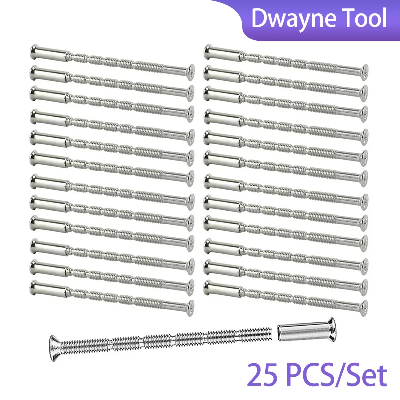 25 Pcs/Set Door Handle Screws - Through Fixing Bolts for Door Handle Roses, Knobs & Door Lock Metal Hardware
25 Pcs/Set Door Handle Screws - Through Fixing Bolts for Door Handle Roses, Knobs & Door Lock Metal Hardware