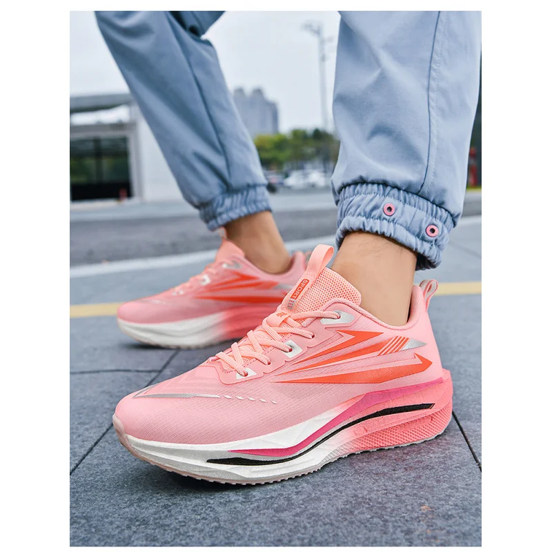 Unisex Plaid 2.0 Cushion Running Shoes Lightweight Breathable Non-Slip Marathon Outdoor Training Sneakers
Unisex Plaid 2.0 Cushion Running Shoes Lightweight Breathable Non-Slip Marathon Outdoor Training Sneakers