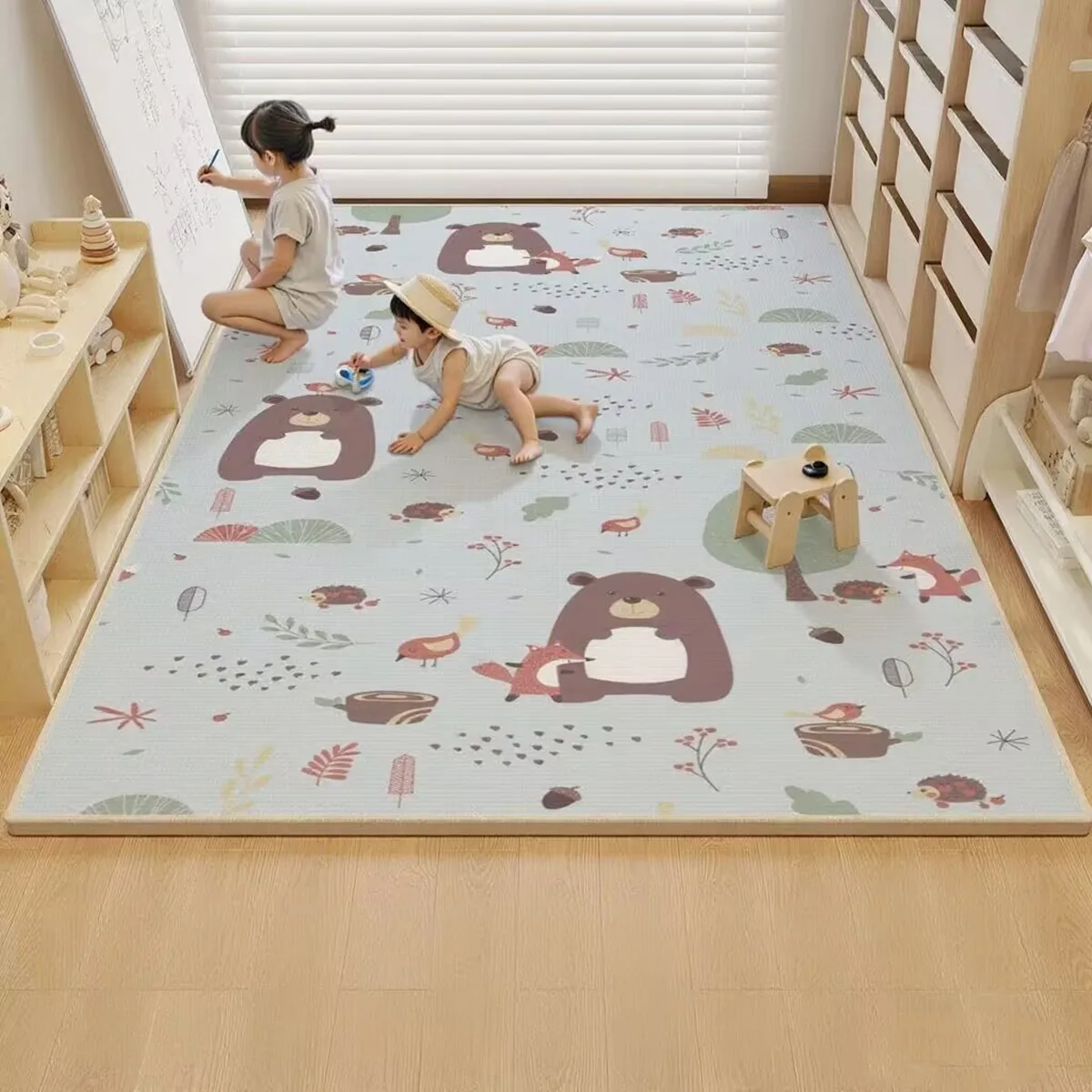 Non-toxic Multiple Size Options Play Mat for Children's Mat Environmentally Baby Crawling Play Mats Carpet 2 Thickness Options
Non-toxic Multiple Size Options Play Mat for Children's Mat Environmentally Baby Crawling Play Mats Carpet 2 Thickness Options