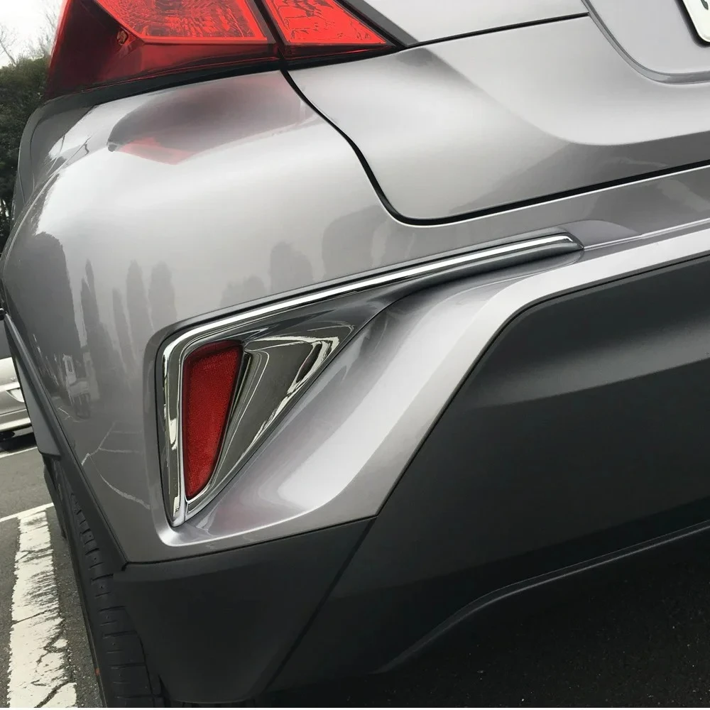 2Pcs Car Rear Back Fog Light Lamp Frame Decoration Sticker Cover Trim for Toyota C-HR CHR 2016 - 2020 Accessories
2Pcs Car Rear Back Fog Light Lamp Frame Decoration Sticker Cover Trim for Toyota C-HR CHR 2016 - 2020 Accessories