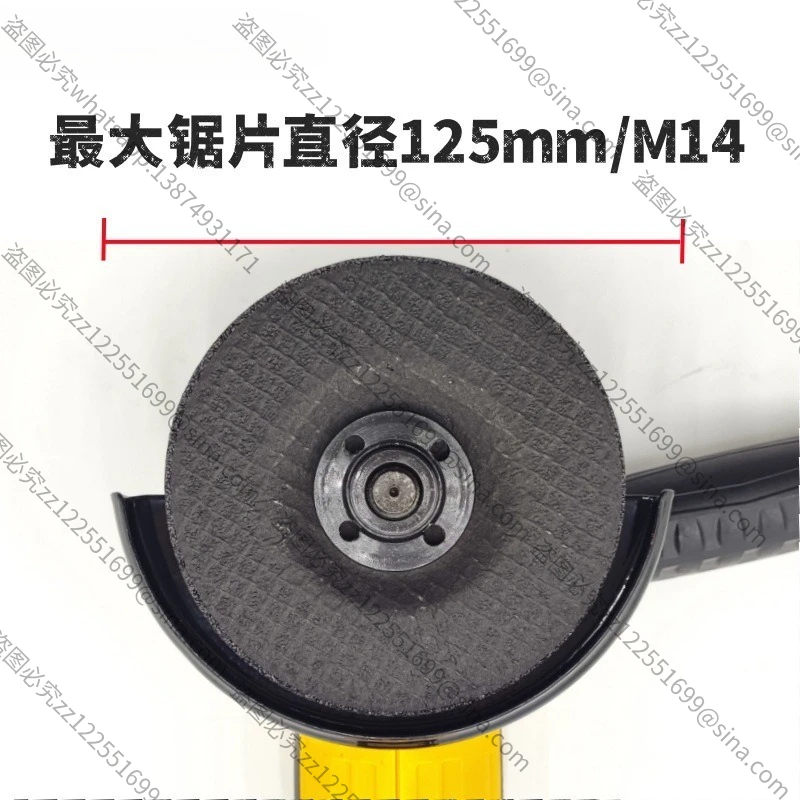 Suitable for Power Tools 125 Angle Grinder, Lithium Battery Brushless Cutting Machine Household Hand Grinder Small Grinder
Suitable for Power Tools 125 Angle Grinder, Lithium Battery Brushless Cutting Machine Household Hand Grinder Small Grinder