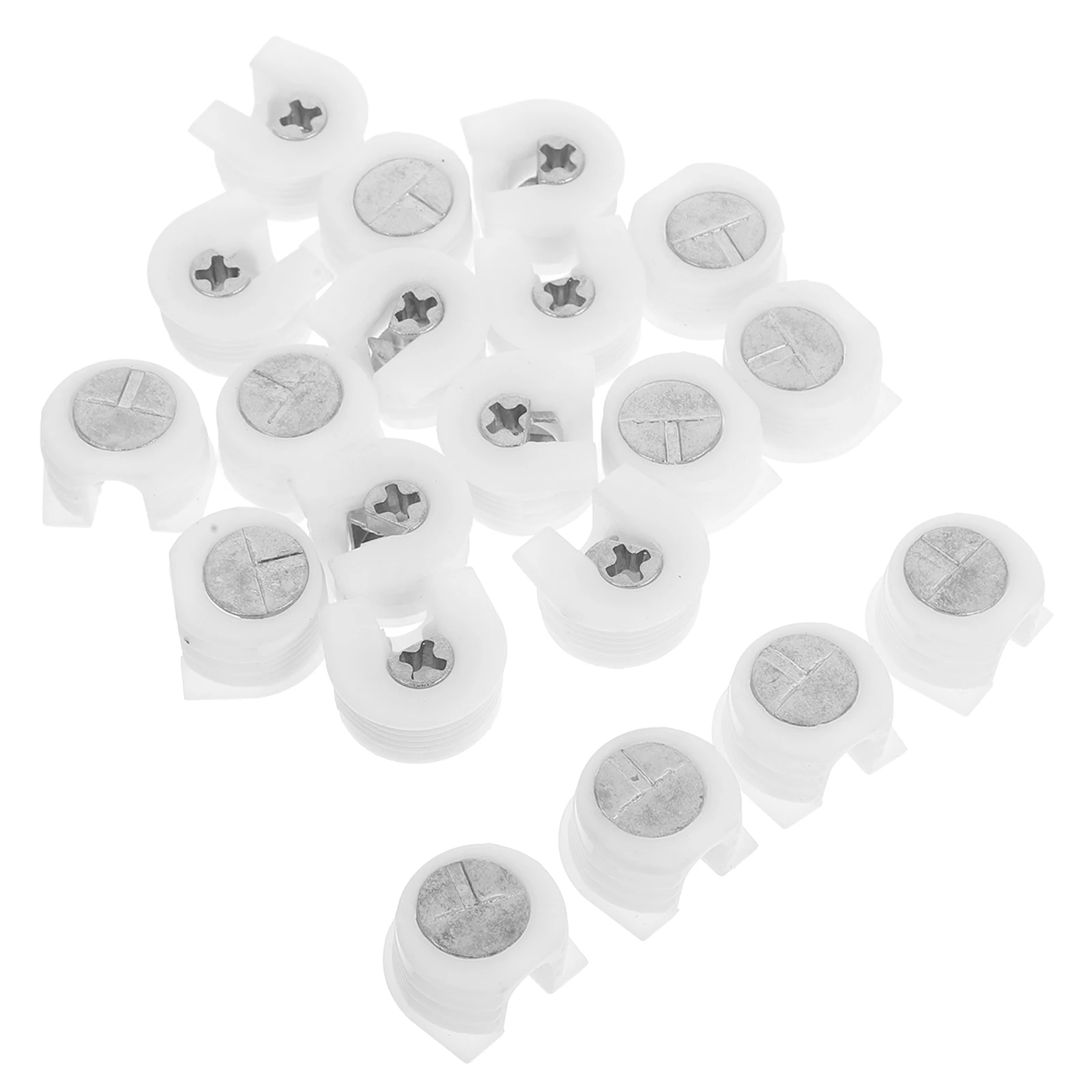 20pcs Board Holder Cam Locks Furniture Connector Bracket Stud Pin Fittings Drawer Shelf Support Invisible Divider Peg Sturdy
20pcs Board Holder Cam Locks Furniture Connector Bracket Stud Pin Fittings Drawer Shelf Support Invisible Divider Peg Sturdy