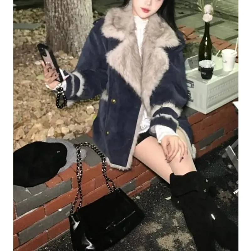 Winter New Fashion Lapel Fleece Jacket Cute Sweet Atmosphere Senior Women's Long-sleeved Top
Winter New Fashion Lapel Fleece Jacket Cute Sweet Atmosphere Senior Women's Long-sleeved Top