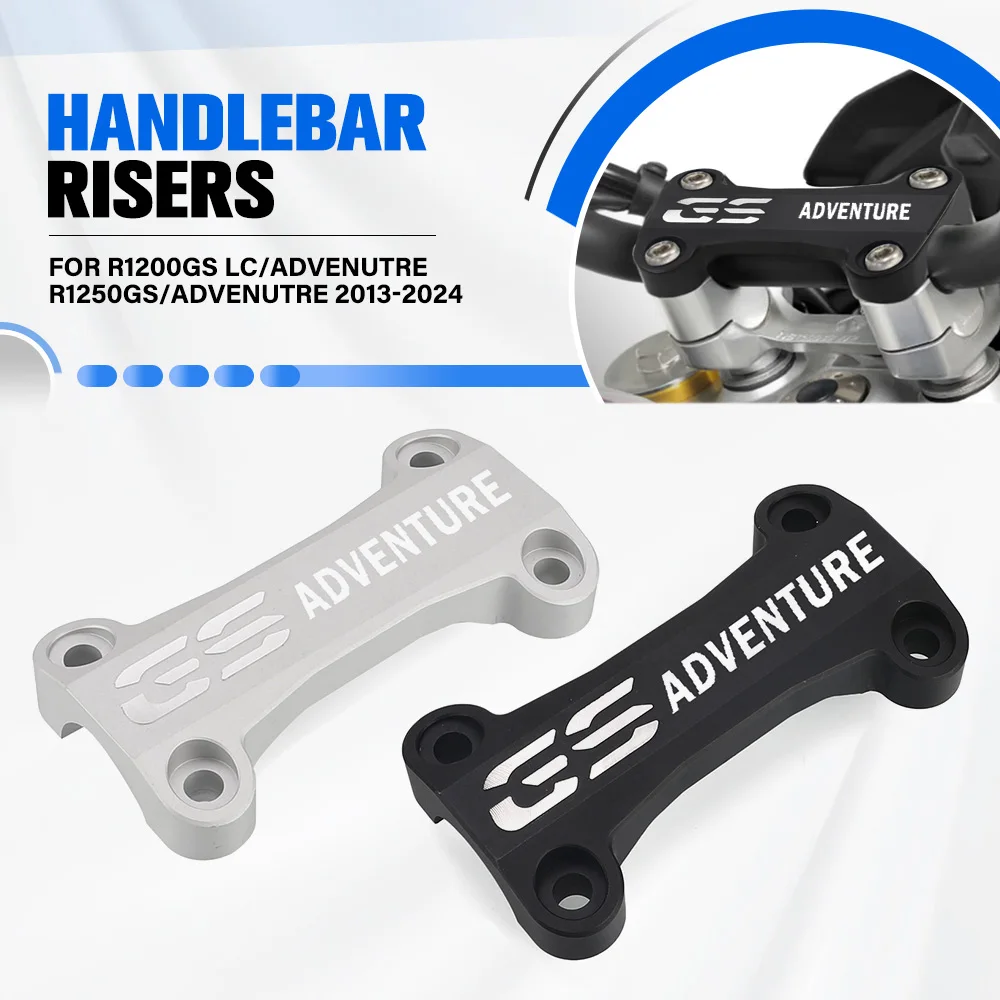 For BMW R1200GS LC/Advenutre R1250GS/Advenutre 2013-2018-2024 Handlebar Riser Clamp Mount Top Cover Handle Bar Handlebar Riser
For BMW R1200GS LC/Advenutre R1250GS/Advenutre 2013-2018-2024 Handlebar Riser Clamp Mount Top Cover Handle Bar Handlebar Riser