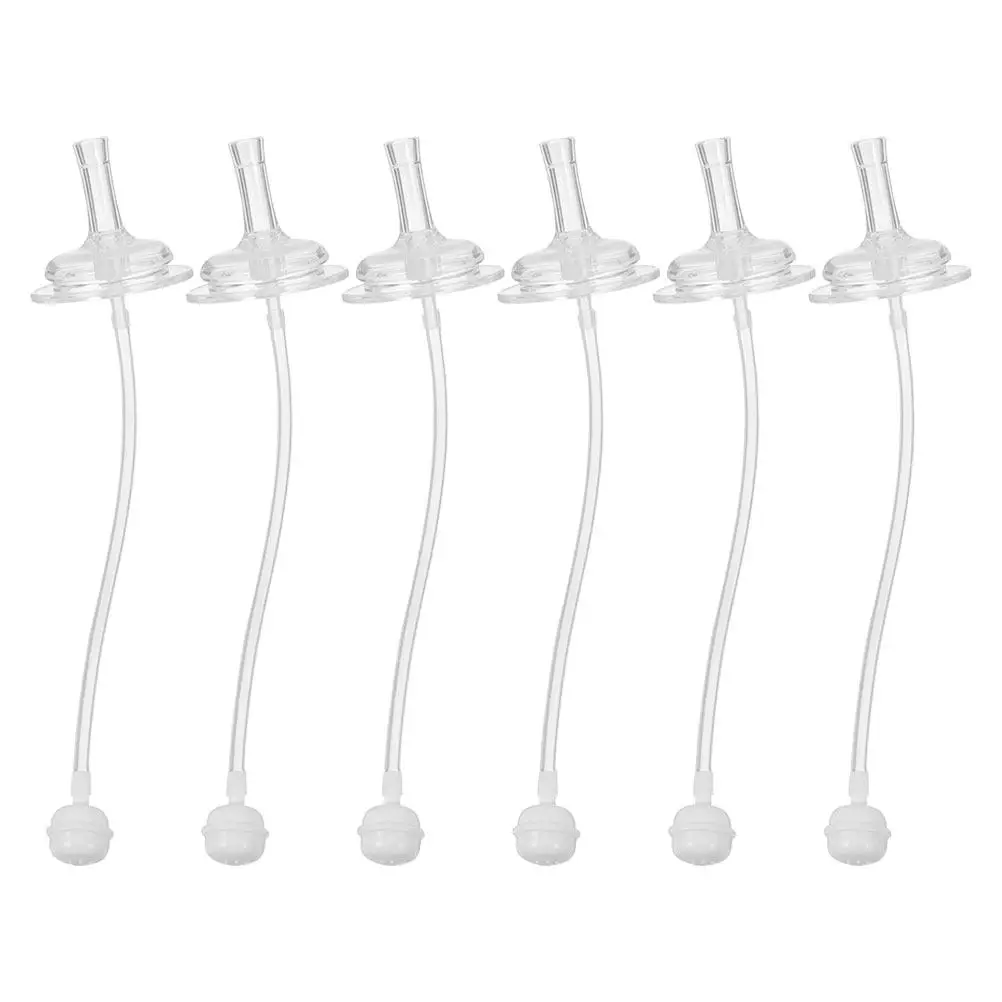 6Pcs Wide Mouth Leakproof Silicone Straws Replacement Baby Bottle Sippy Cup Toddler Milk Drink Reusable Dishwasher Safe
6Pcs Wide Mouth Leakproof Silicone Straws Replacement Baby Bottle Sippy Cup Toddler Milk Drink Reusable Dishwasher Safe