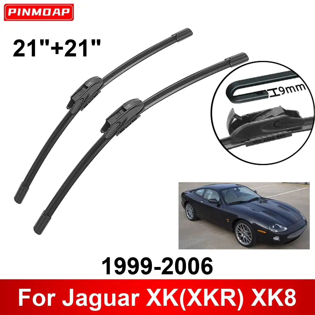 Автомобильный стеклоочиститель для Jaguar XK(XKR) XK8 1999-2006 21 + 21 дюйм, передние и задние стеклоочистители, щетки, резак, аксессуары 1999
Автомобильный стеклоочиститель для Jaguar XK(XKR) XK8 1999-2006 21 + 21 дюйм, передние и задние стеклоочистители, щетки, резак, аксессуары 1999