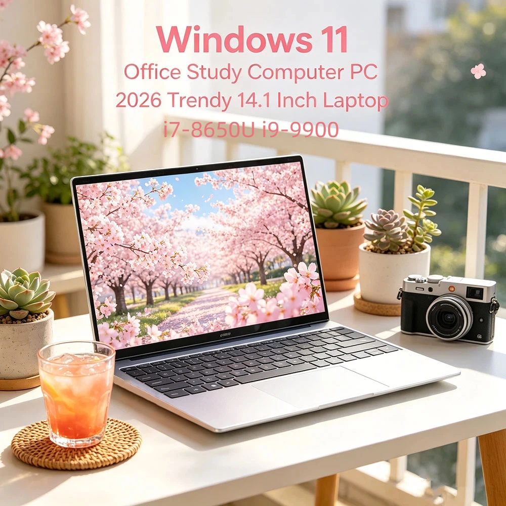 New 14.1 Inch PC Premium Ultra Thin Notebook 2026 Win11 DDR4 16GB/32GB RAM 2TB SSD Portable Business Laptop i7-8650U i9-9900
New 14.1 Inch PC Premium Ultra Thin Notebook 2026 Win11 DDR4 16GB/32GB RAM 2TB SSD Portable Business Laptop i7-8650U i9-9900