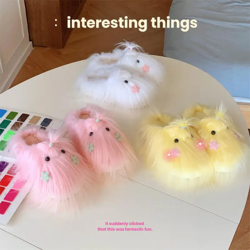 Diy Cute Dog Shoes Women Winter Slippers Warm Plush Soft Girls Indoor Home Floor Slipper Ladies Footwear Christmas Holiday Gift
Diy Cute Dog Shoes Women Winter Slippers Warm Plush Soft Girls Indoor Home Floor Slipper Ladies Footwear Christmas Holiday Gift