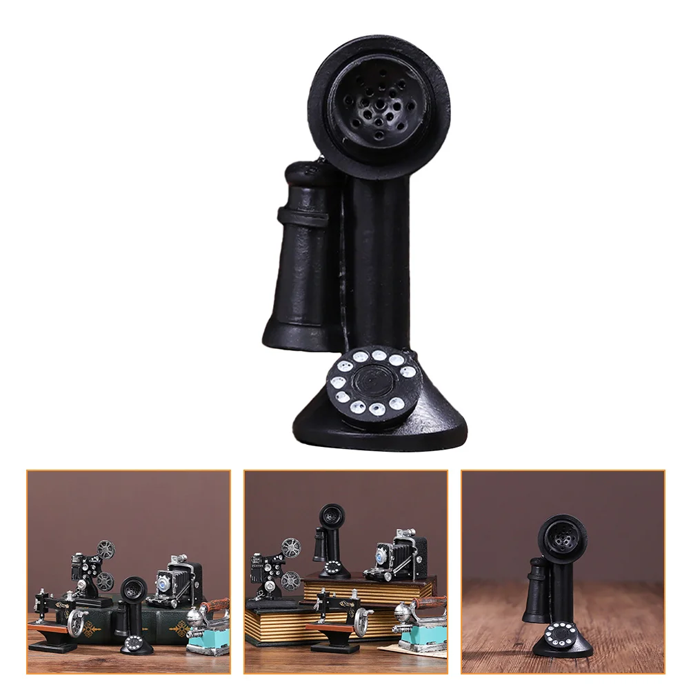 Vintage Phone Resin nament Household Decoration Miniature Retro Resin Telephone Mini Vintage Adornment Mini Retro Desk Decor
Vintage Phone Resin nament Household Decoration Miniature Retro Resin Telephone Mini Vintage Adornment Mini Retro Desk Decor