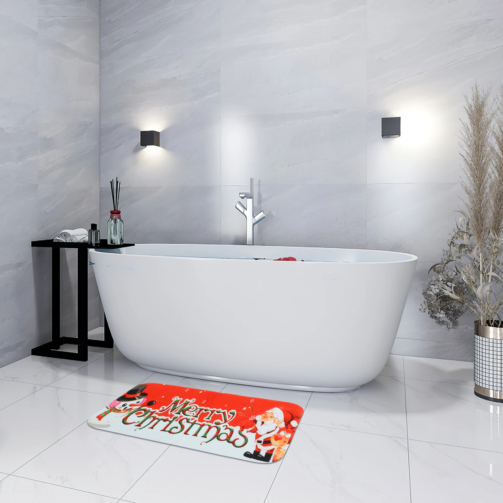 Thickened Christmas Mat 40x60cm Anti Slip Bath Kitchen Door Rug Polyester Entry Mats Home Decor Bathroom Doormats Indoor
Thickened Christmas Mat 40x60cm Anti Slip Bath Kitchen Door Rug Polyester Entry Mats Home Decor Bathroom Doormats Indoor