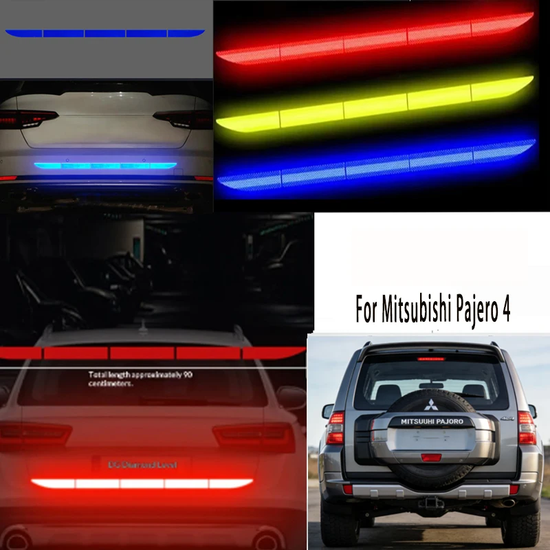 For Mitsubishi Pajero 1Pcs Car Reflective Warning Tape Trunk Anti-Collision Bumper Strip Universal Auto Safety Reflector Sticker
For Mitsubishi Pajero 1Pcs Car Reflective Warning Tape Trunk Anti-Collision Bumper Strip Universal Auto Safety Reflector Sticker