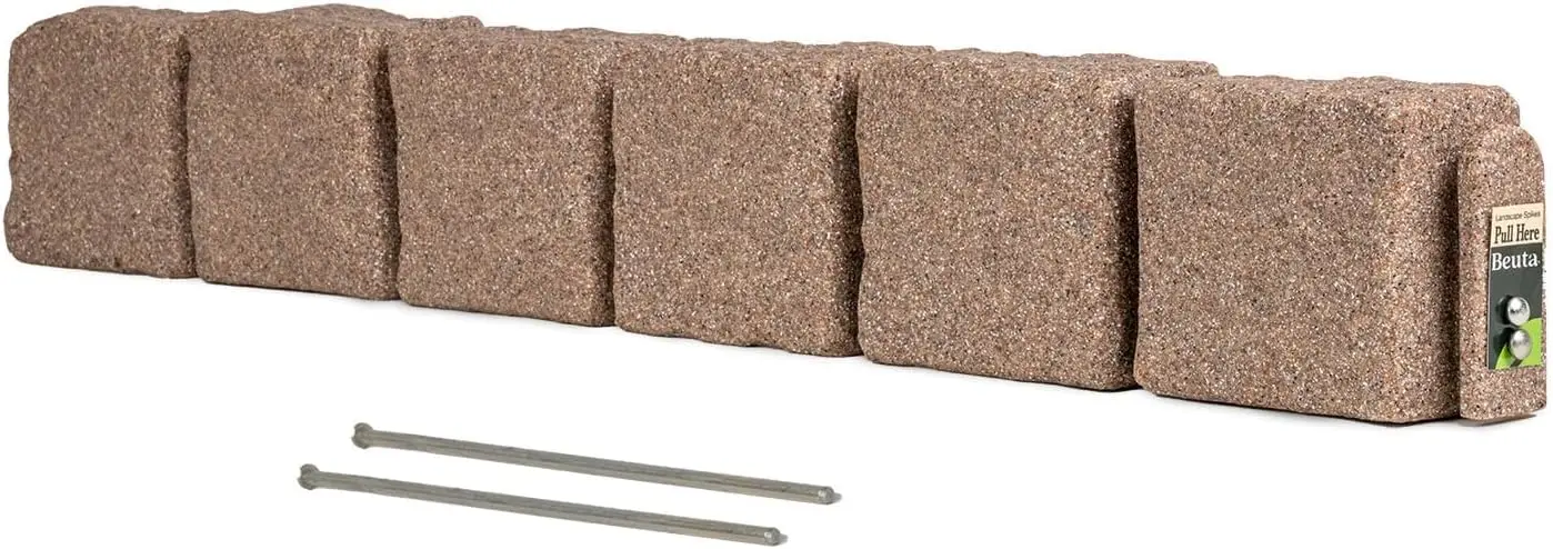 Landscaping Lawn Garden Edging Border – Easy Install Interlocking Landscape Edge for Flower Beds Mulch Playground or Walkways
Landscaping Lawn Garden Edging Border – Easy Install Interlocking Landscape Edge for Flower Beds Mulch Playground or Walkways