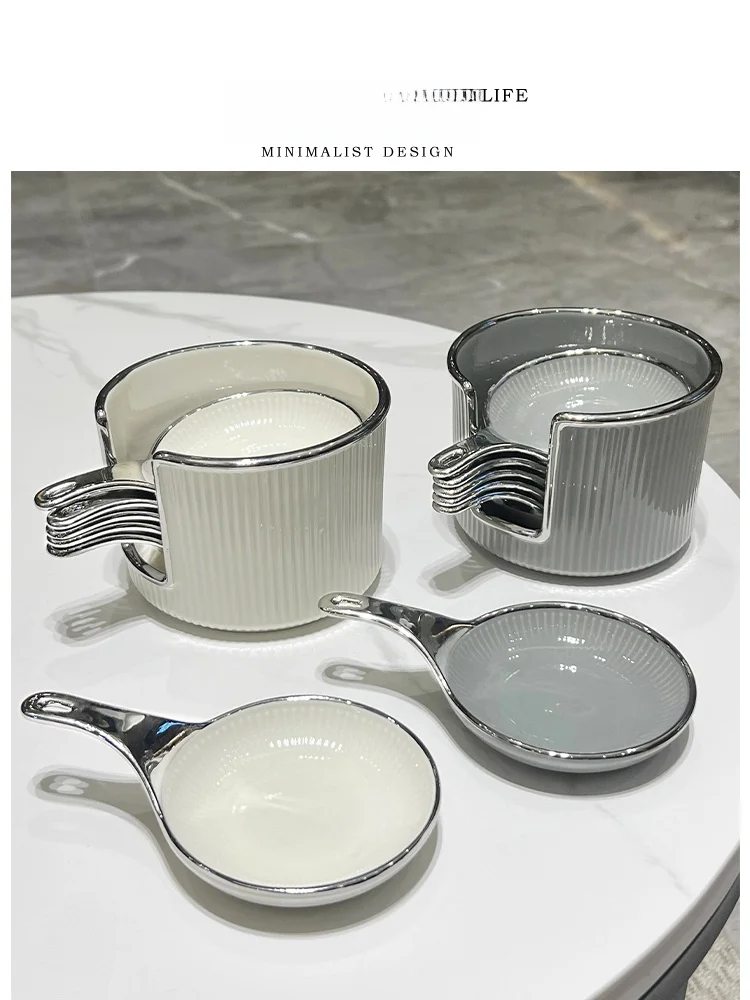 Tlife Cerc Silver Sauce Di Dining Utensils Bone Spitting Plate Seasoning Di Luxury Home Use Irregular ape Nordi...
Tlife Cerc Silver Sauce Di Dining Utensils Bone Spitting Plate Seasoning Di Luxury Home Use Irregular ape Nordi...