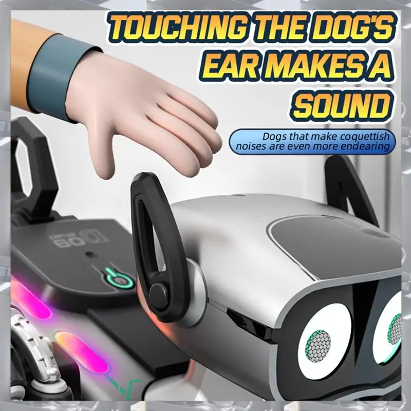 A84F-RC Stunt Drift Robot Dog Remote Control Robot Dog With Light Music 8 Wheels Gesture Sensing Control For Kids
A84F-RC Stunt Drift Robot Dog Remote Control Robot Dog With Light Music 8 Wheels Gesture Sensing Control For Kids