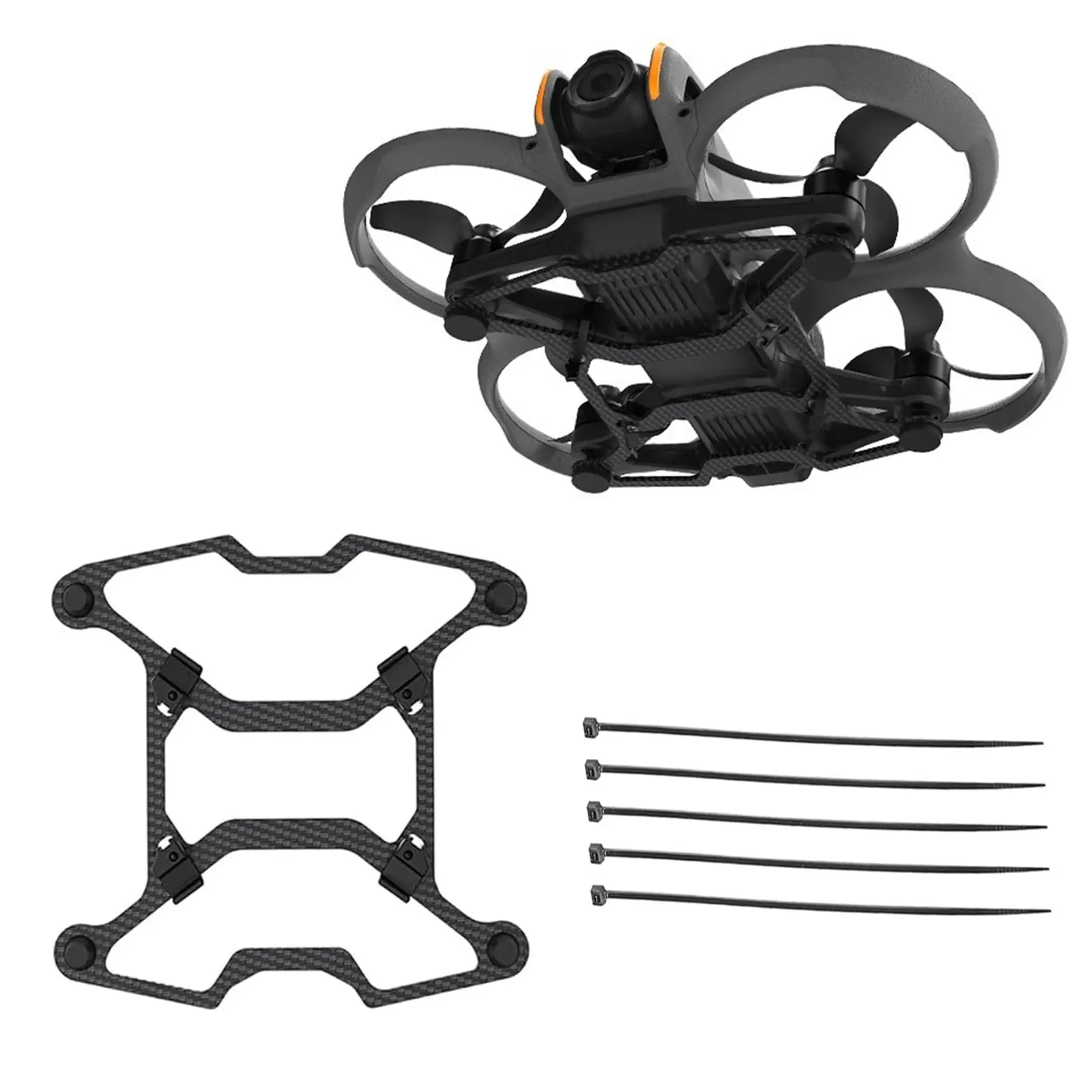 Carbon Fiber Bottom Armor Plate for DJI Avata2 Chassis Protection Anti-Collision Guard Impact Resistant Height Bracket Accessory
Carbon Fiber Bottom Armor Plate for DJI Avata2 Chassis Protection Anti-Collision Guard Impact Resistant Height Bracket Accessory