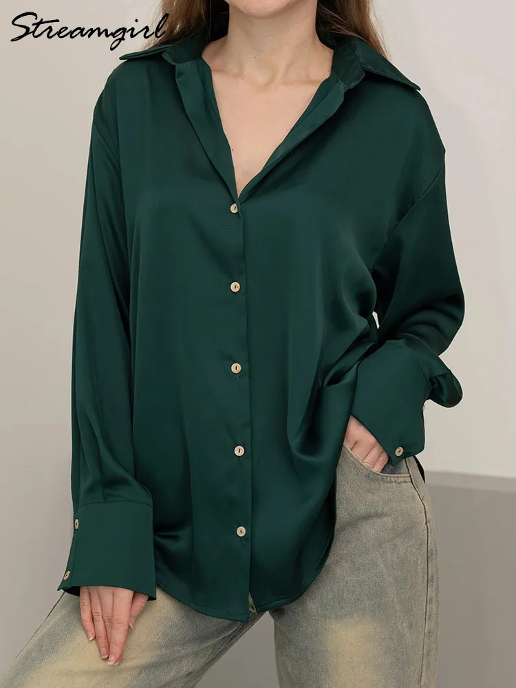 Office Wear Women Shirts Satin Blouse Luxury Pink Long Sleeve Formal Shirts Female Button Silk Tops For Women Elegant All-Match
Office Wear Women Shirts Satin Blouse Luxury Pink Long Sleeve Formal Shirts Female Button Silk Tops For Women Elegant All-Match
