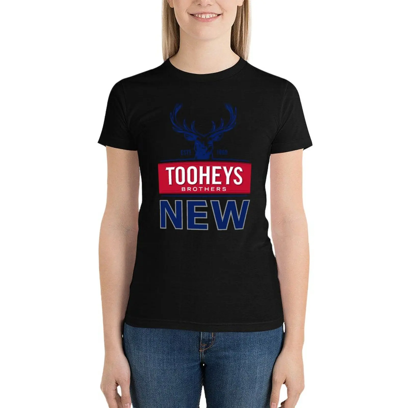 Tooheys New logo T-Shirt summer clothes summer top rock and roll t shirts for Women
Tooheys New logo T-Shirt summer clothes summer top rock and roll t shirts for Women