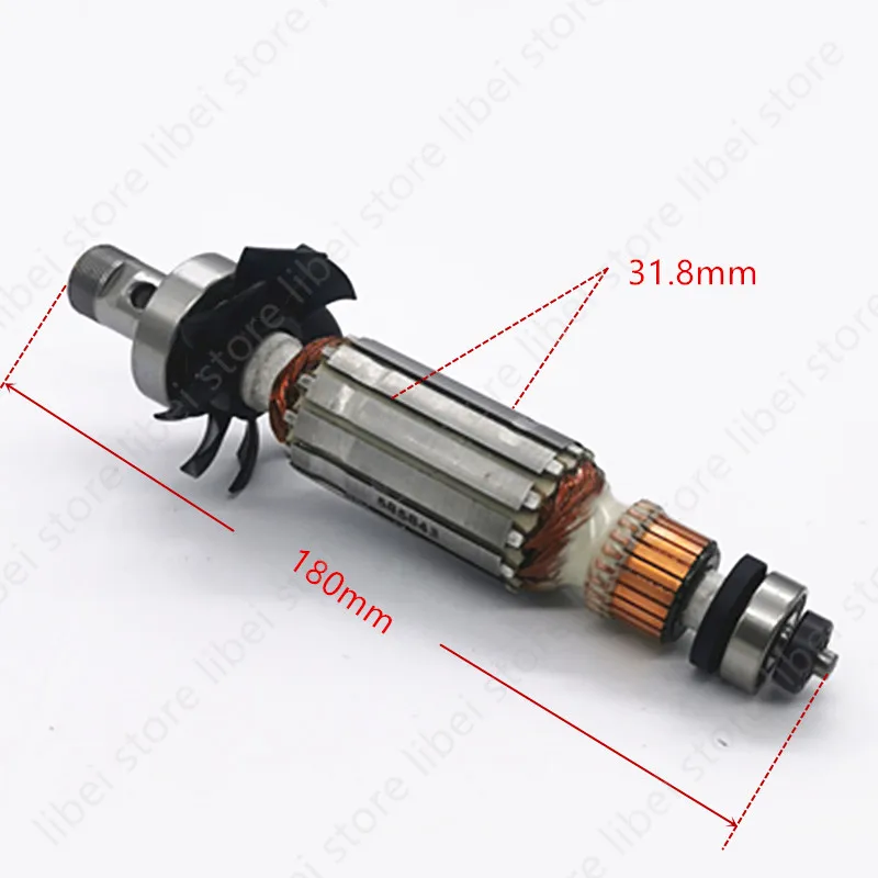 515844-0 Armature for Makita RT0700C 518802-5 515843-2 AC220-240V Rotor Anchor
515844-0 Armature for Makita RT0700C 518802-5 515843-2 AC220-240V Rotor Anchor
