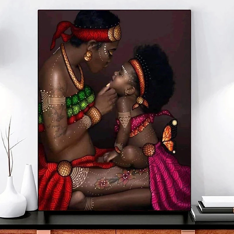 African Mom and Baby Love PPrint Art Canvas Poster for Living Room Decoration Home Wall Decor Picture
African Mom and Baby Love PPrint Art Canvas Poster for Living Room Decoration Home Wall Decor Picture