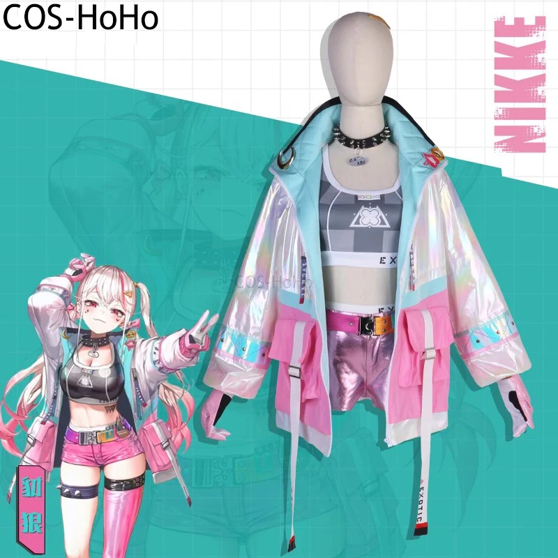COS-HoHo NIKKE The Goddess Of Victory Jackal Game Suit Lovely Lolita Cosplay Costume Halloween Party Role Play Outfit Women
COS-HoHo NIKKE The Goddess Of Victory Jackal Game Suit Lovely Lolita Cosplay Costume Halloween Party Role Play Outfit Women