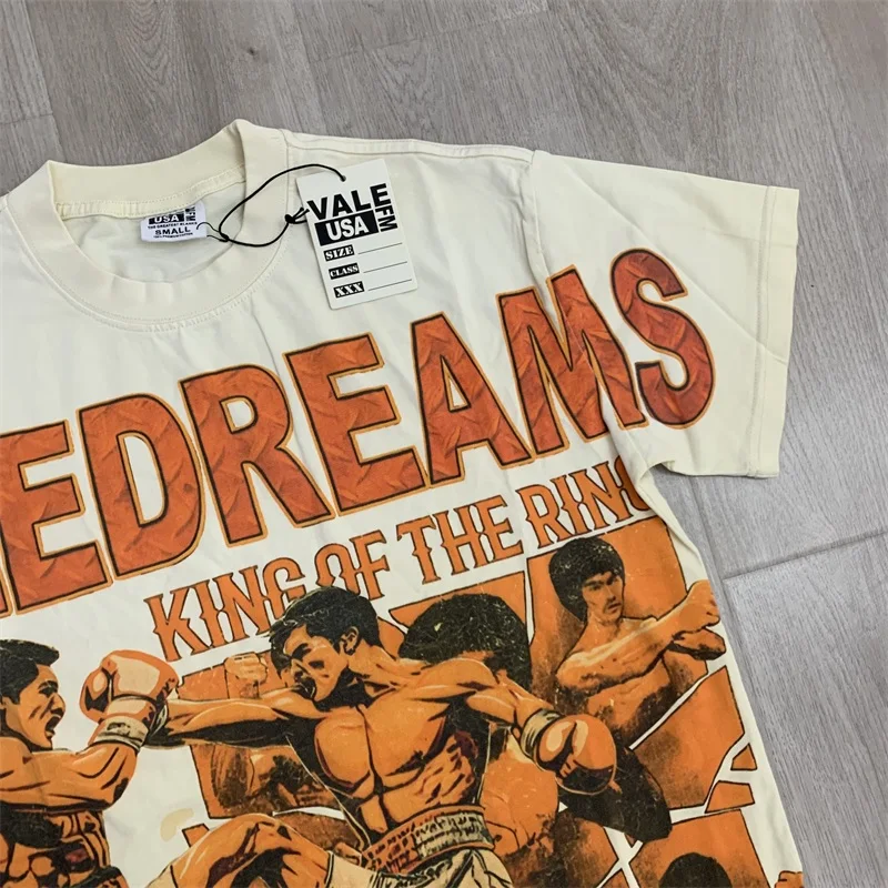 Original Label VALLEY Tshirts American High Street Boxer Print Men's Women's Oversized Short Sleeve Vale T-Shirts Top Tee
Original Label VALLEY Tshirts American High Street Boxer Print Men's Women's Oversized Short Sleeve Vale T-Shirts Top Tee