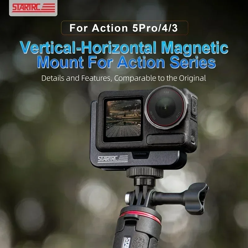 Action 5 Pro Camera Accessories L-Type Quick Release Bracket For DJI Action 4 3 Horizontal Shot Vertical Shot Parts Stan
Action 5 Pro Camera Accessories L-Type Quick Release Bracket For DJI Action 4 3 Horizontal Shot Vertical Shot Parts Stan