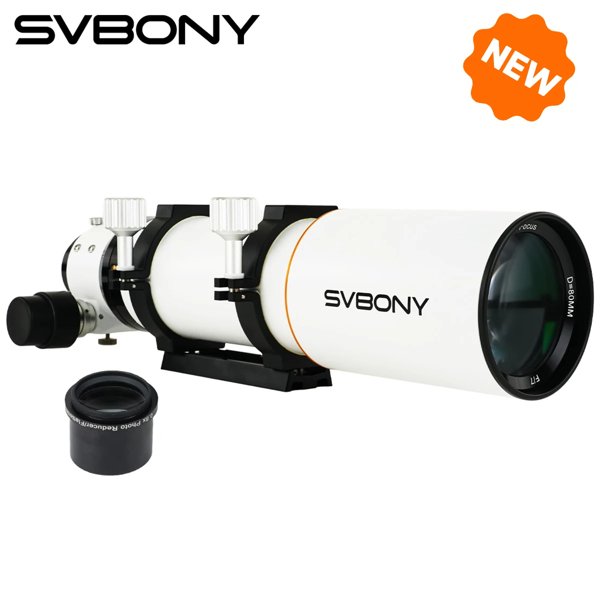 Телескоп-рефрактор Svbony SV503 80ED Upgraded F7 со встроенной коррекцией плоскостной оптической петли для астрофотографии глубокого космоса
Телескоп-рефрактор Svbony SV503 80ED Upgraded F7 со встроенной коррекцией плоскостной оптической петли для астрофотографии глубокого космоса