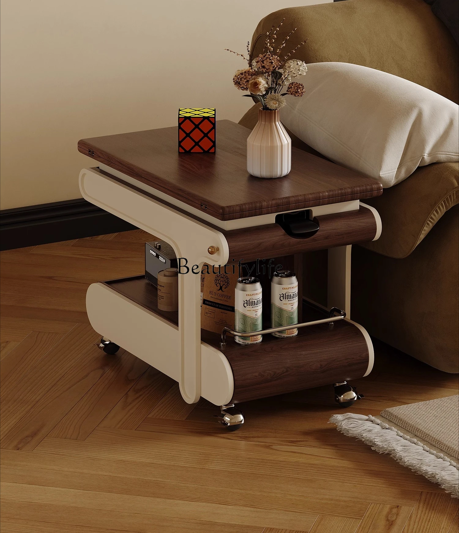 yj32 French retro side table movable lifting multifunctional folding cart coffee table
yj32 French retro side table movable lifting multifunctional folding cart coffee table