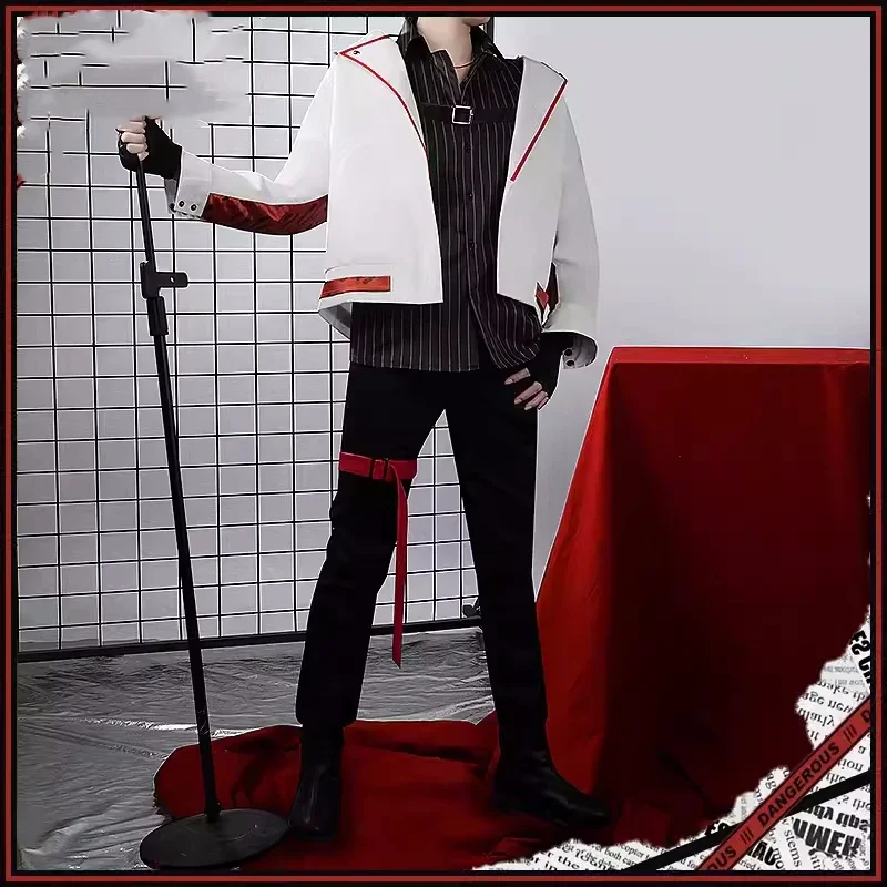 Lauren Iroas Cosplay Costume Nijisanji VTuber Men Fashion Band Uniform Role Play Clothing Halloween Carnival Suit Pre-sale
Lauren Iroas Cosplay Costume Nijisanji VTuber Men Fashion Band Uniform Role Play Clothing Halloween Carnival Suit Pre-sale