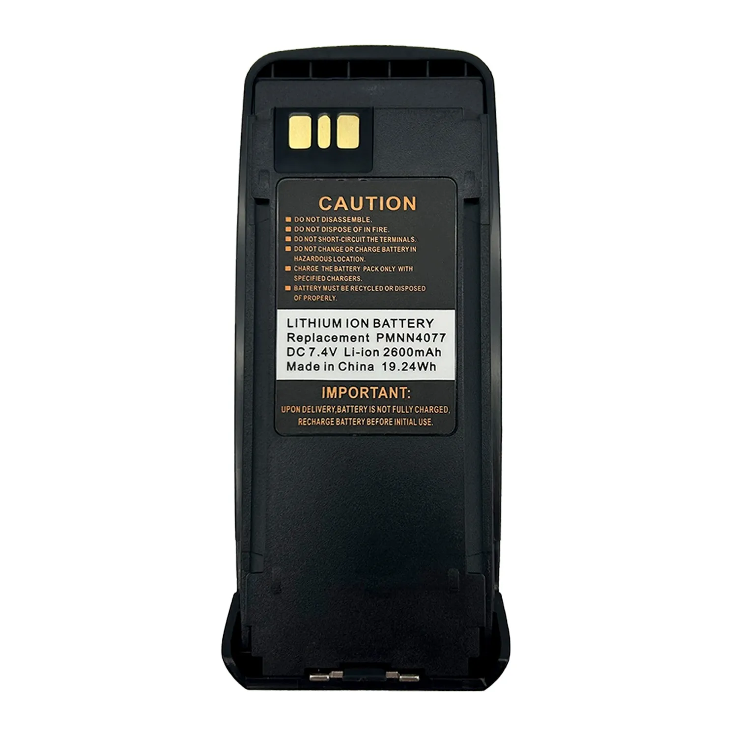 PMNN4077 литий-ионный аккумулятор 2600 мАч для рации XPR6350 XPR6380 XPR6550 XPR6580 P3400 DP3401 DP3600 DP3601 двусторонние радиостанции
PMNN4077 литий-ионный аккумулятор 2600 мАч для рации XPR6350 XPR6380 XPR6550 XPR6580 P3400 DP3401 DP3600 DP3601 двусторонние радиостанции