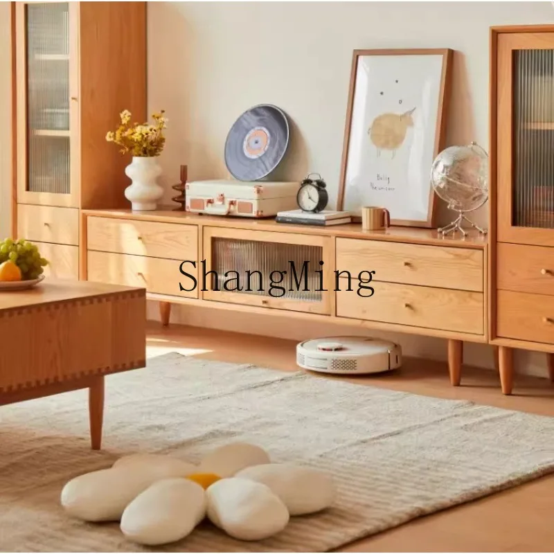 SM cloud solid wood TV cabinet coffee table combination cherry wood living room TV cabinet small apartment furniture
SM cloud solid wood TV cabinet coffee table combination cherry wood living room TV cabinet small apartment furniture