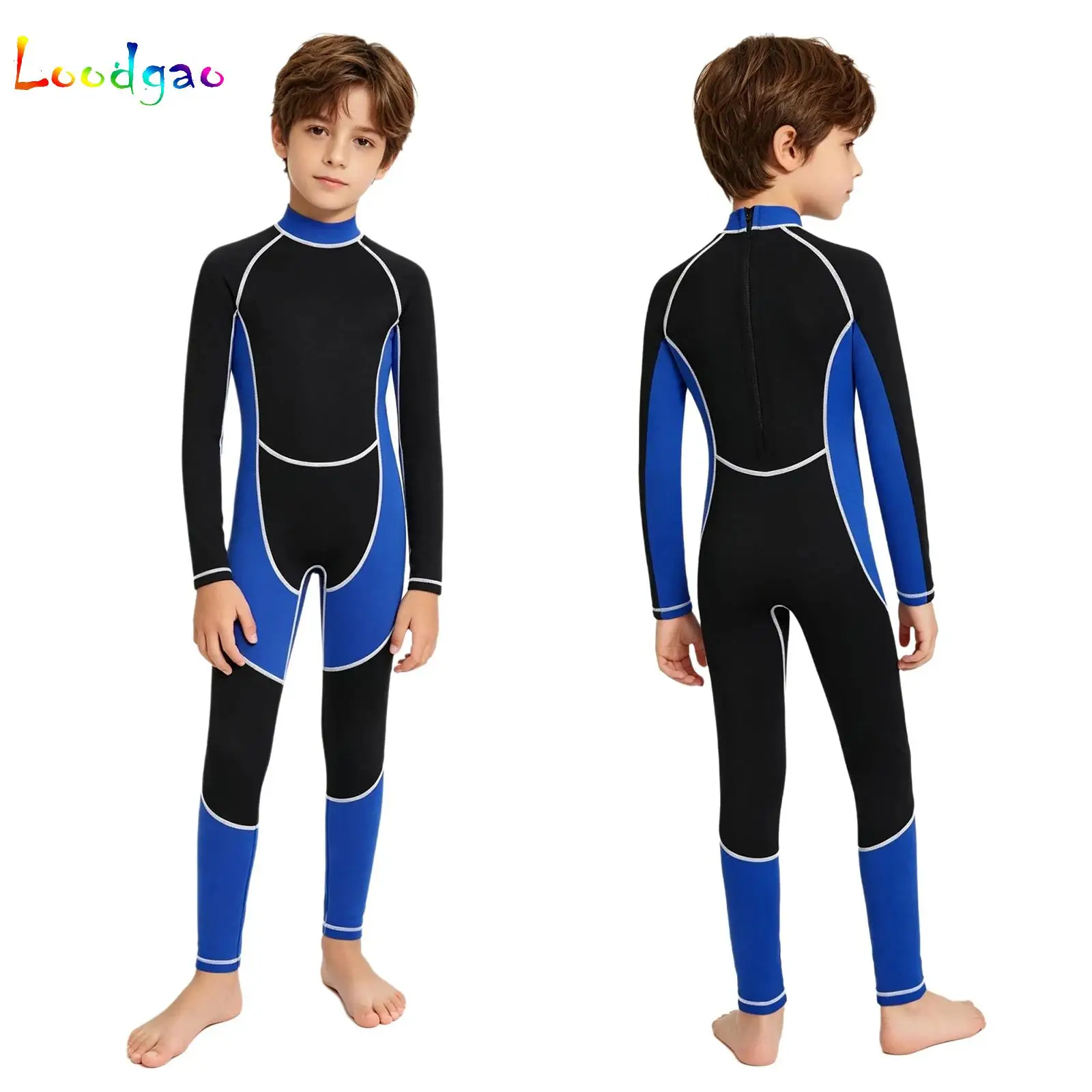 Children's Wetsuit Full One Piece Back Zipper Surfing Snorkeling Swimming Suit Long Sleeve Boys Girls Kids Water Sports Swimwear
Children's Wetsuit Full One Piece Back Zipper Surfing Snorkeling Swimming Suit Long Sleeve Boys Girls Kids Water Sports Swimwear