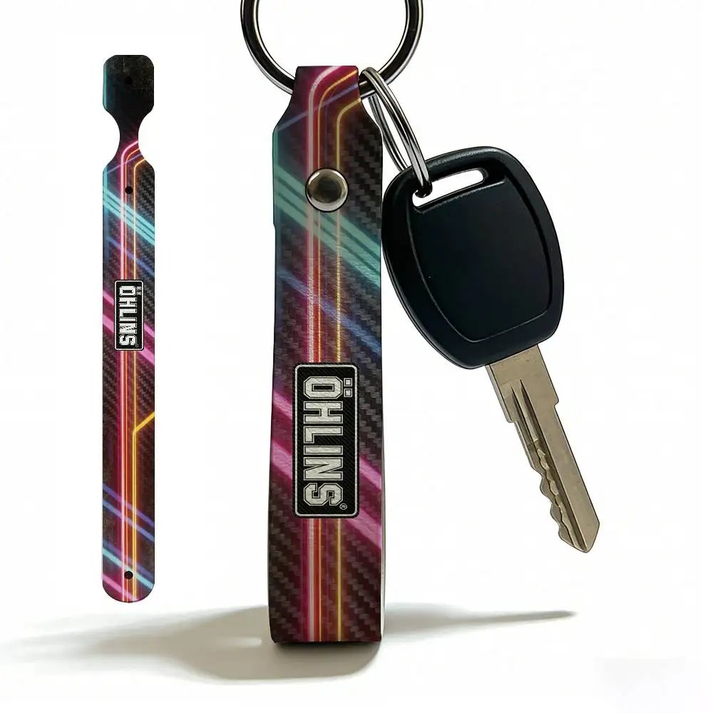 For Ohlins High Quality PU Leather Moto Keychain Vintage Style Key Pendant For Scooter Motocross
For Ohlins High Quality PU Leather Moto Keychain Vintage Style Key Pendant For Scooter Motocross