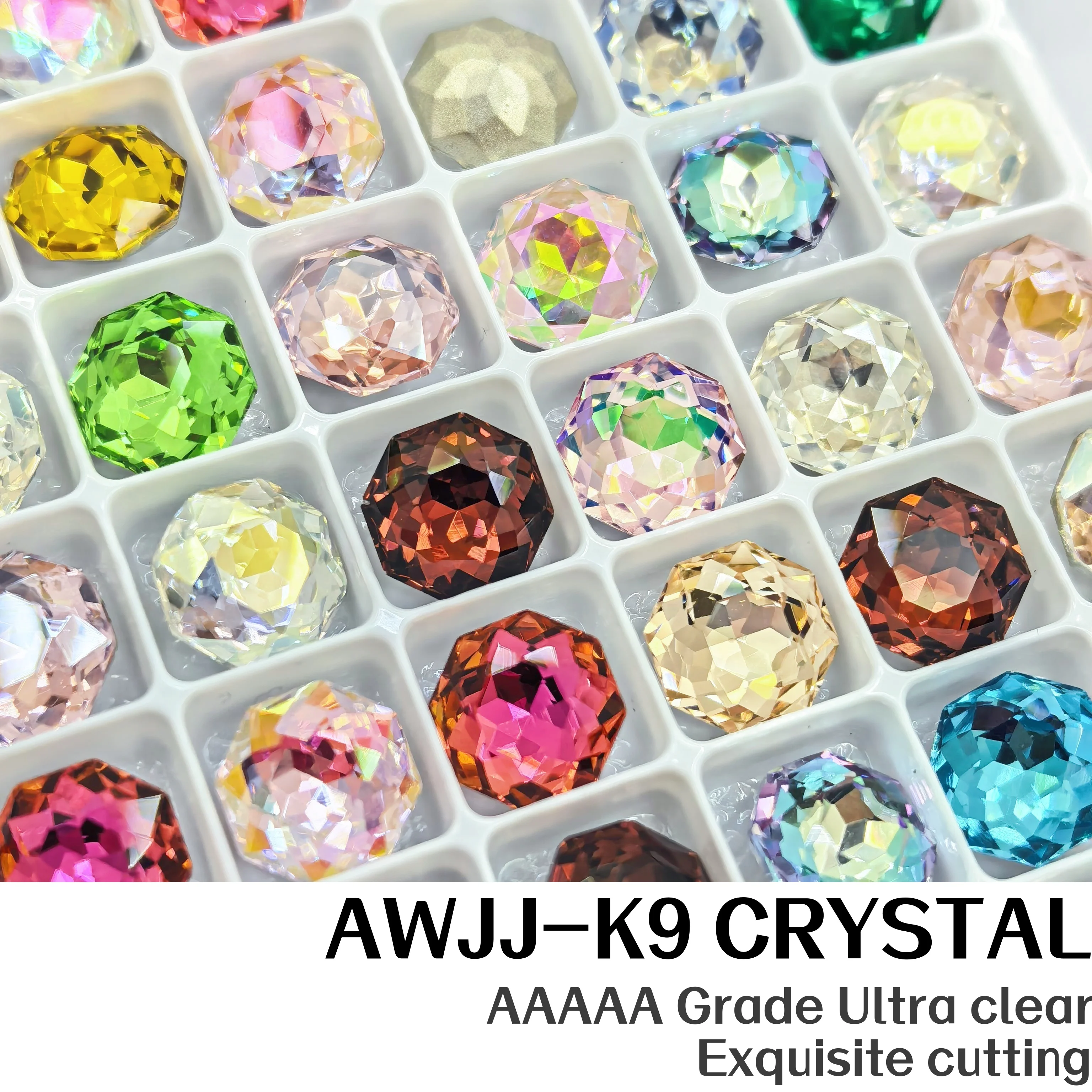 Board Pack 10mm Octagon Rose Cut K9 Crystal Rhinestones Multi Facets Vintage Shine Pointed Back for Nail Jewelry DIY
Board Pack 10mm Octagon Rose Cut K9 Crystal Rhinestones Multi Facets Vintage Shine Pointed Back for Nail Jewelry DIY