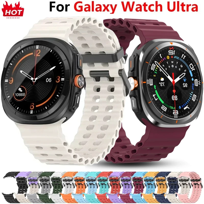 Marine Silicone Strap For Samsung watch ultra 47mm Sports Bracelet No Gaps Band Samsung Galaxy Ultra 47mm Watch Band Accessories
Marine Silicone Strap For Samsung watch ultra 47mm Sports Bracelet No Gaps Band Samsung Galaxy Ultra 47mm Watch Band Accessories