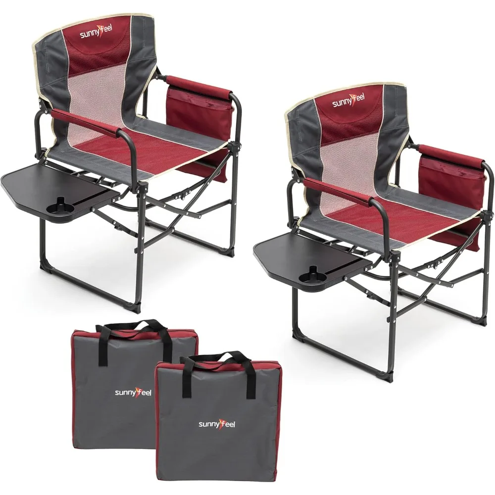 Camping Directors Chair, Heavy Duty,Oversized Portable Folding Chair with Side Table, Pocket for Beach, Fishing,Trip,Picnic,Law
Camping Directors Chair, Heavy Duty,Oversized Portable Folding Chair with Side Table, Pocket for Beach, Fishing,Trip,Picnic,Law