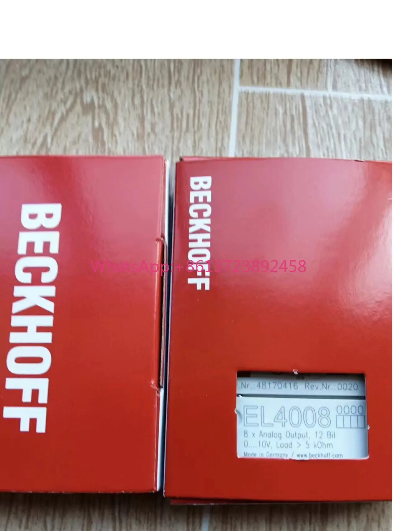 Beckhoff module EL4008 is brand new and original, high quality
Beckhoff module EL4008 is brand new and original, high quality
