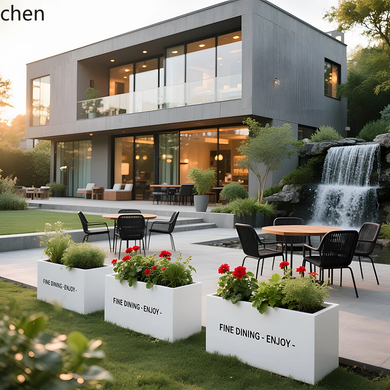 YXY Stainless Steel Iron Art Flower Box Outdoor Display Mall Outdoor Planting Box
YXY Stainless Steel Iron Art Flower Box Outdoor Display Mall Outdoor Planting Box