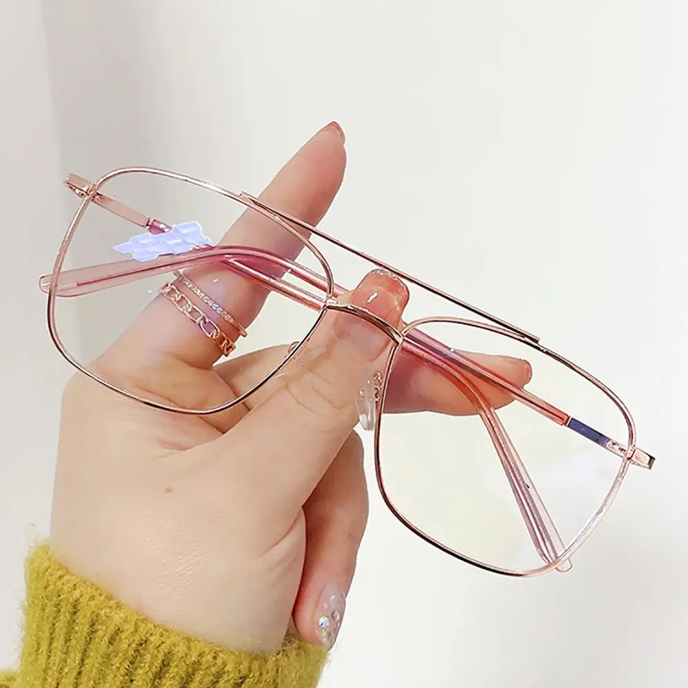 Lenses Reading Glasses Double Beam Computer Glasses Eyewear Optical Glasses Metal Frame Spectacles Blocking Glasses
Lenses Reading Glasses Double Beam Computer Glasses Eyewear Optical Glasses Metal Frame Spectacles Blocking Glasses